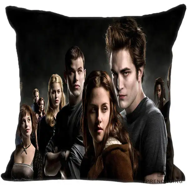 Square Pillowcases Декоративная Наволочка на заказ, квадратная Наволочка на молнии из фильма "Сумерки", лучший подарок 35X35,40x40,45x45 см(одна сторона), 180516-08 - Цвет: Square Pillowcases