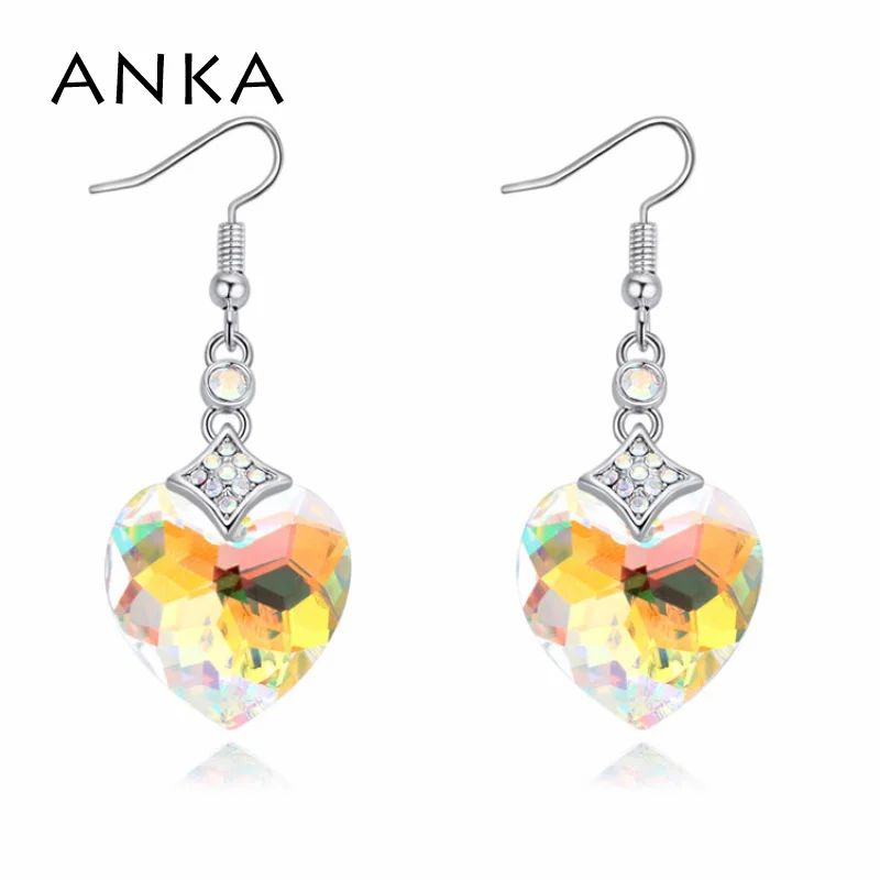 

ANKA hot sale fashion austrian crystal earrings for women wedding party earrings fashion jewelry Crystals from Austria #125218