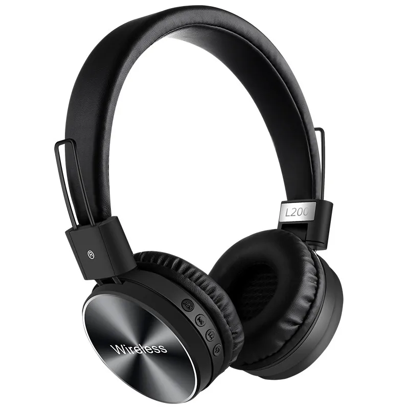 BK OMESHIN Беспроводная гарнитура Bluetooth 4,2, стерео гарнитура высокой точности с активным шумоподавлением и высокой точностью - Цвет: BK
