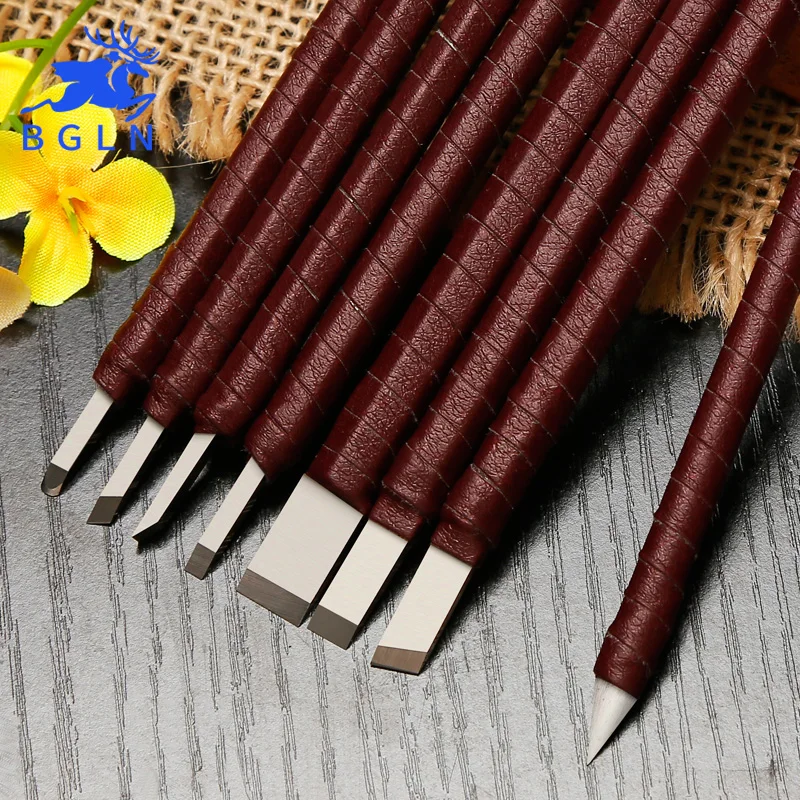 BGLN 8 шт./компл. высокое качество нож для резьбы сплав Вольфрамовая сталь