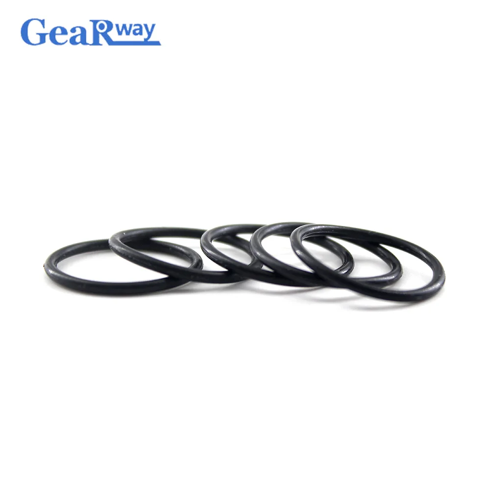 

Gearway Black NBR O Ring Seal 1.5mm thickness O Ring Seal Washer 21/22/23/24/38/40mm OD 70 Hardness O Ring Seal Gasket