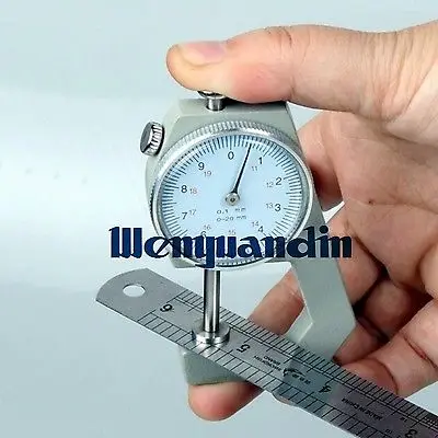 Прибор для измерения толщины труб 0-20 мм 0 1 с плоской головкой | Инструменты