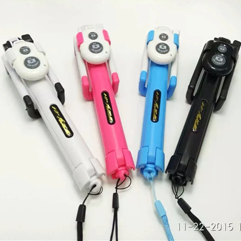 Ручной штатив 2 в 1 монопод выдвижной держатель для телефона селфи палка Bluetooth