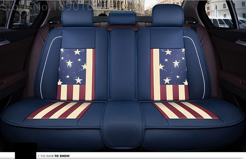 

only rear leather car seat covers For Jac Rein seat cover 13 s5 faux s5 auto accessories car-styling car stickers 3D RX580