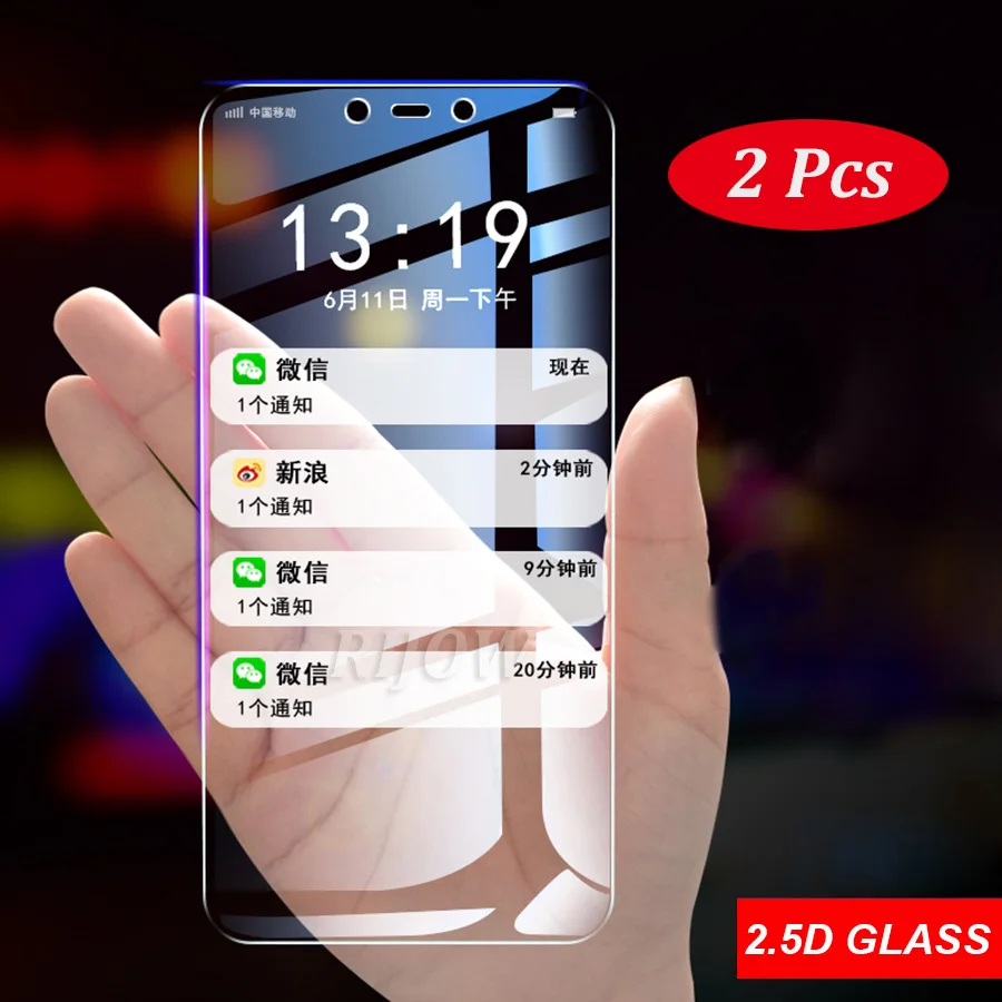 2 шт для Xiaomi Redmi K20 Pro закаленное стекло Xiomi Mi 9T Защитная пленка экрана 7 7A A3 lite 8 8A 9 5G |