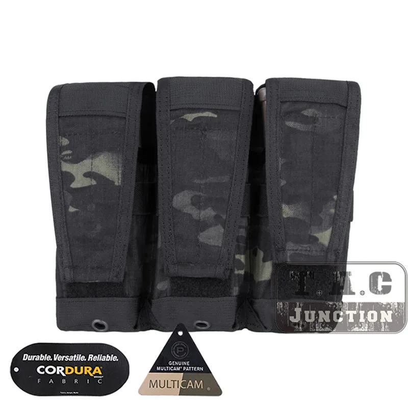 Emerson Тактический M4 M16 AR15 5,56. 223 тройной модульный подсумок для журналов разгрузка emersongear Mag Carrier Military Ammo Holder Multicam - Цвет: MCBK