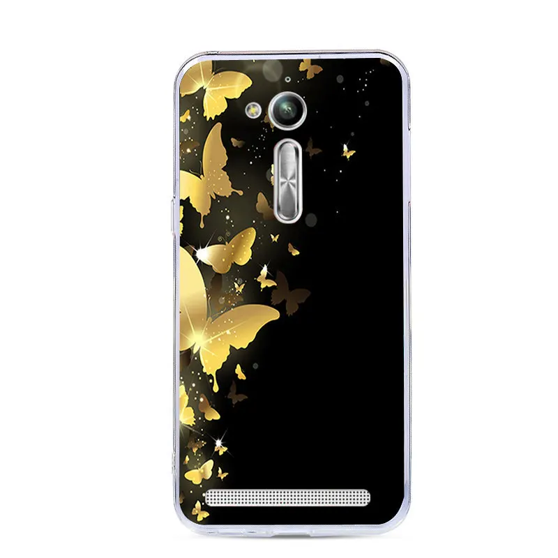 Lamo чехол, мягкий ТПУ чехол для телефона для ASUS ZB500KL X00AD Zenfone Go ZB500 ZB 500 KL 500KL ZB500KG, задняя крышка с изображением животных и фруктов, чехол s