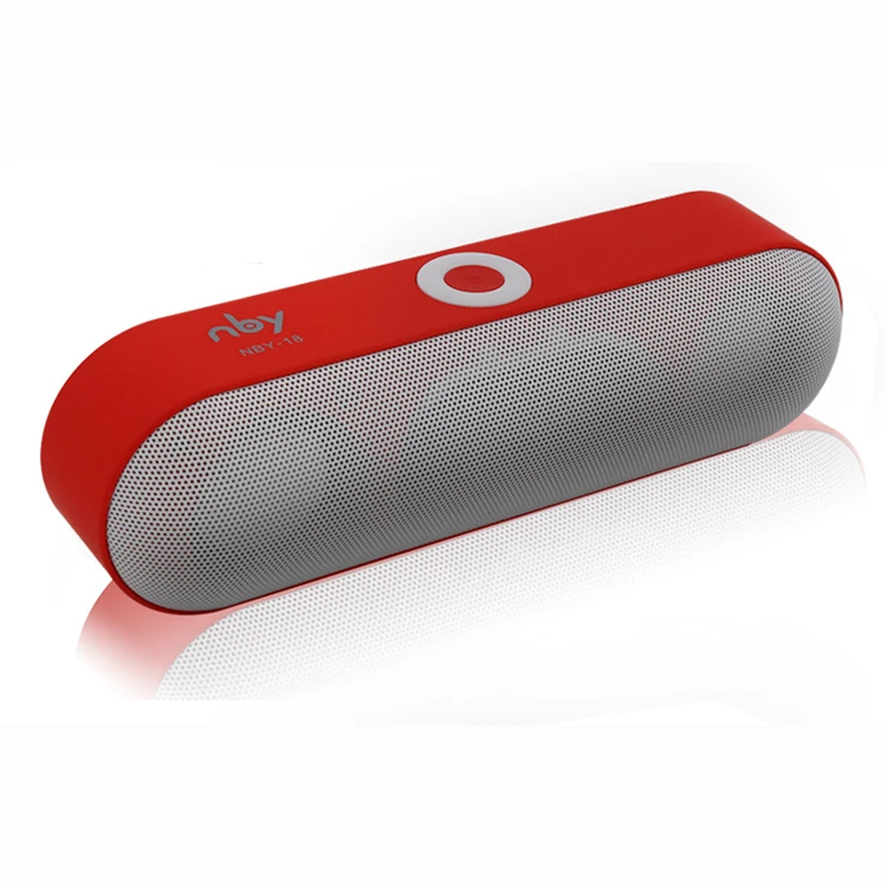NBY 18 Bluetooth Динамик Портативный Беспроводной громкий HD стерео аудио звук Системы с