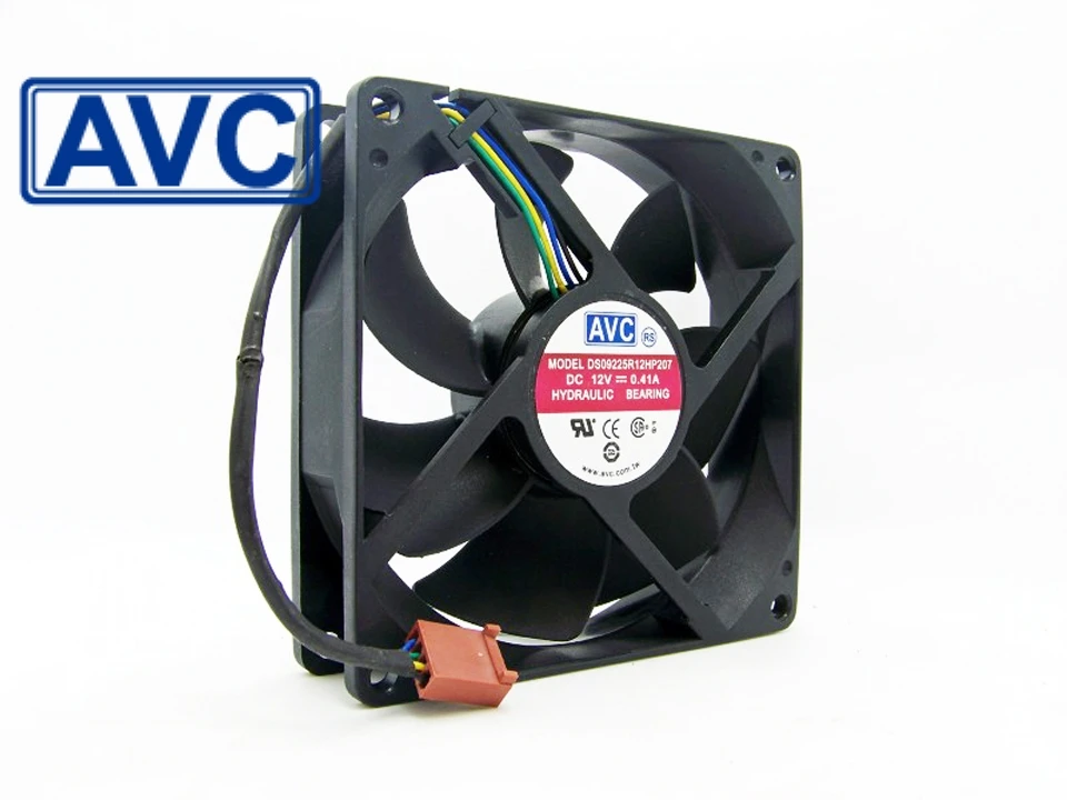 1 шт. DS09225R12HP207 9025 9 см 90 мм DC 12 В 0.41A компьютерный ПК чехол осевой охлаждающий