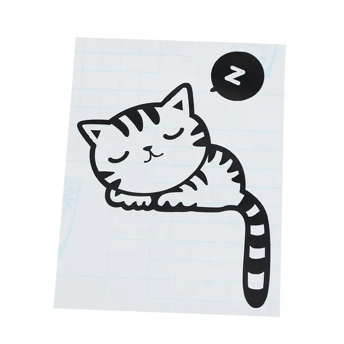 Сделай сам с изображением забавных милых кошек переключатель наклейки настенные