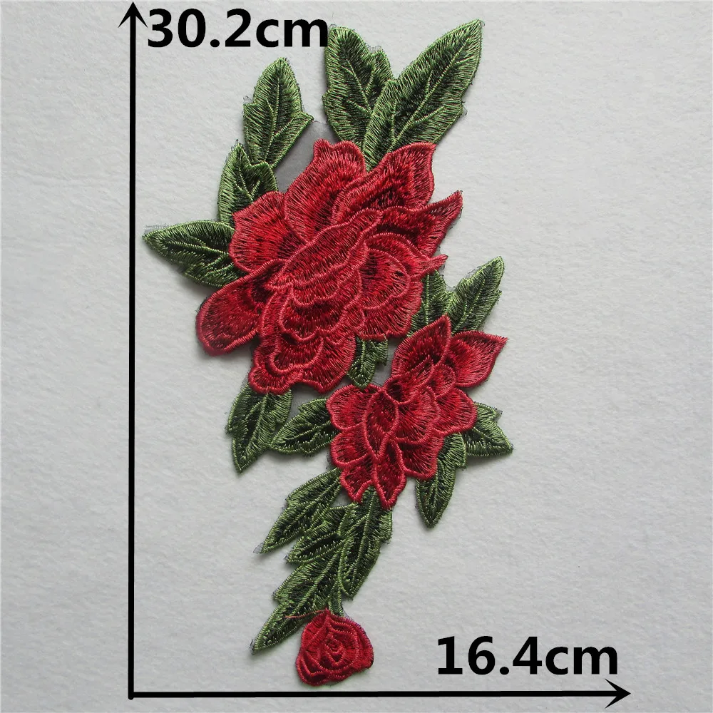 Новый стиль ремесло воротник Венеция блесток Цветочная вышитая аппликация