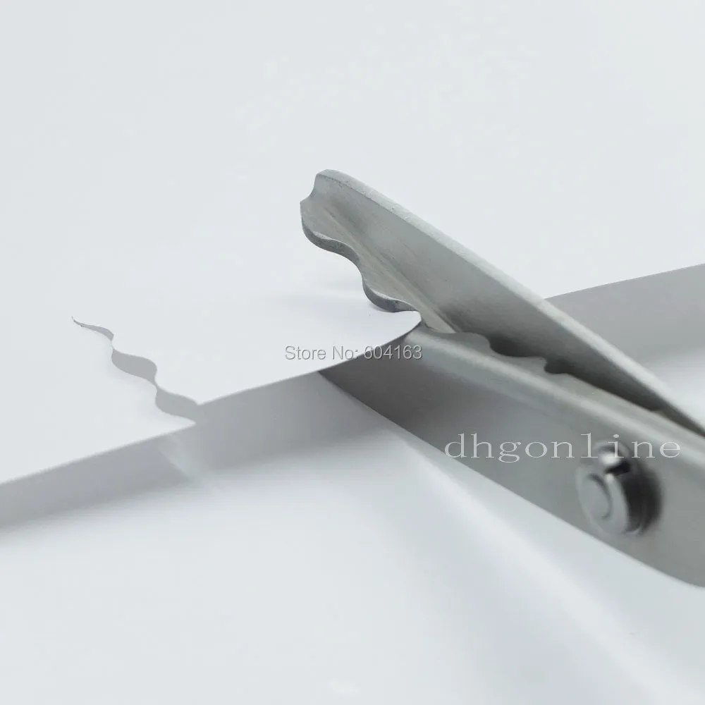 One Scalloped 18MM Dress making Edge Pinking Shears Scissors Clipper Fabrics | Дом и сад