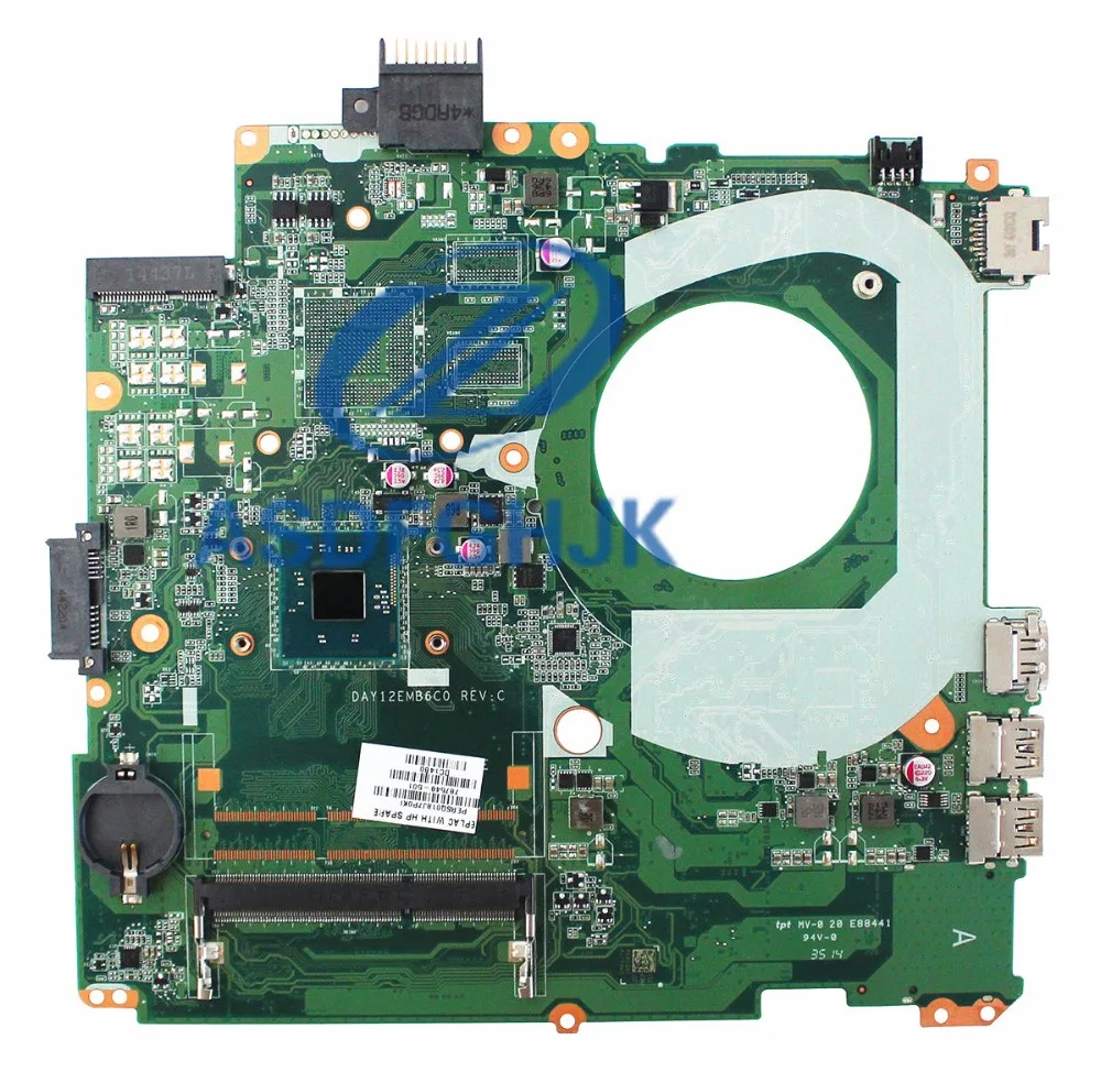 787548-501 Материнская плата ноутбука HP для Pavilion 14-V материнская DAY12EMB6C0 w/ N3540 CPU 100% ТЕСТ