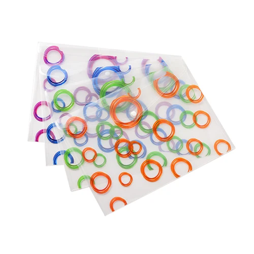 12pcs mix 4colors 12 шт./компл. a4 файл Фолд прозрачные пластиковые папки A5 Сумка для документов офисная папка сумка для хранения продуктов школьные принадлежности - Цвет: 12pcs mix 4colors