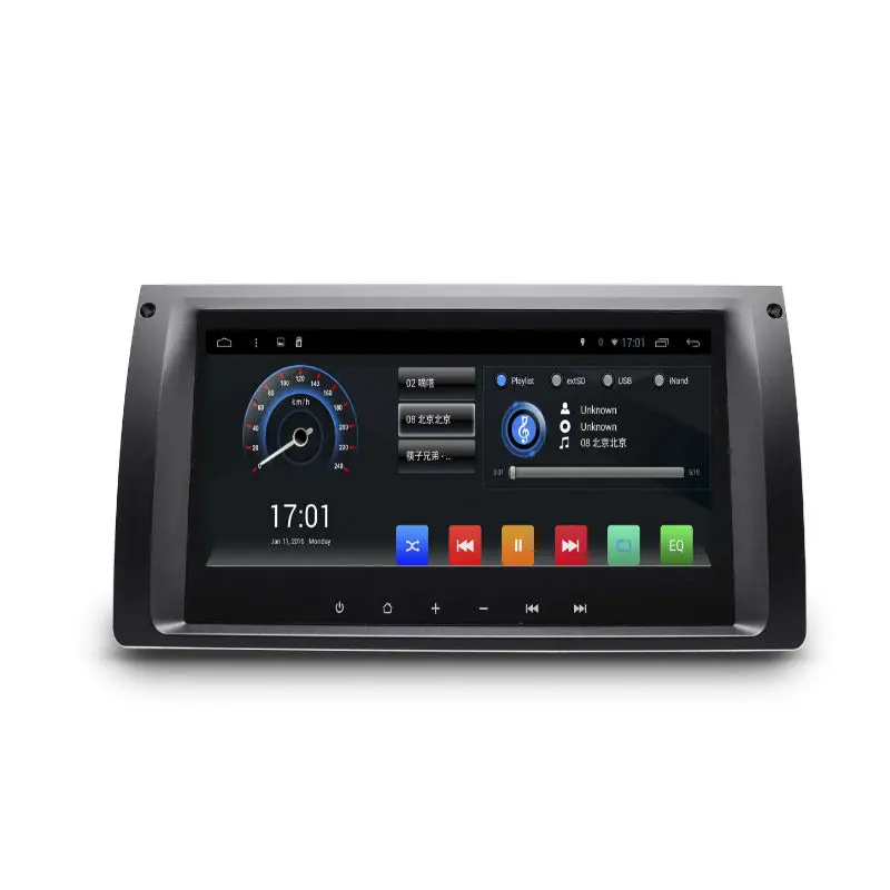 Aoluoya IPS RAM 2 ГБ + 32 Android 7 1 автомобильный dvd плеер для BMW X5 E39 1996 2003 E53 2001 2007 M5 радио GPS