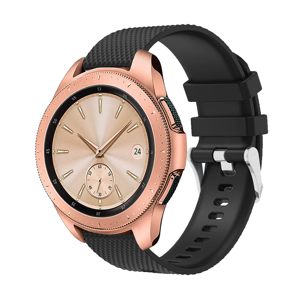 20 мм ремешок для часов Samsung Gear S2 Смарт часы силиконовый сменный Браслет Galaxy 42