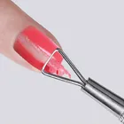Инструмент для удаления кутикулы и педикюра, нержавеющая сталь УФ-гель для ногтей