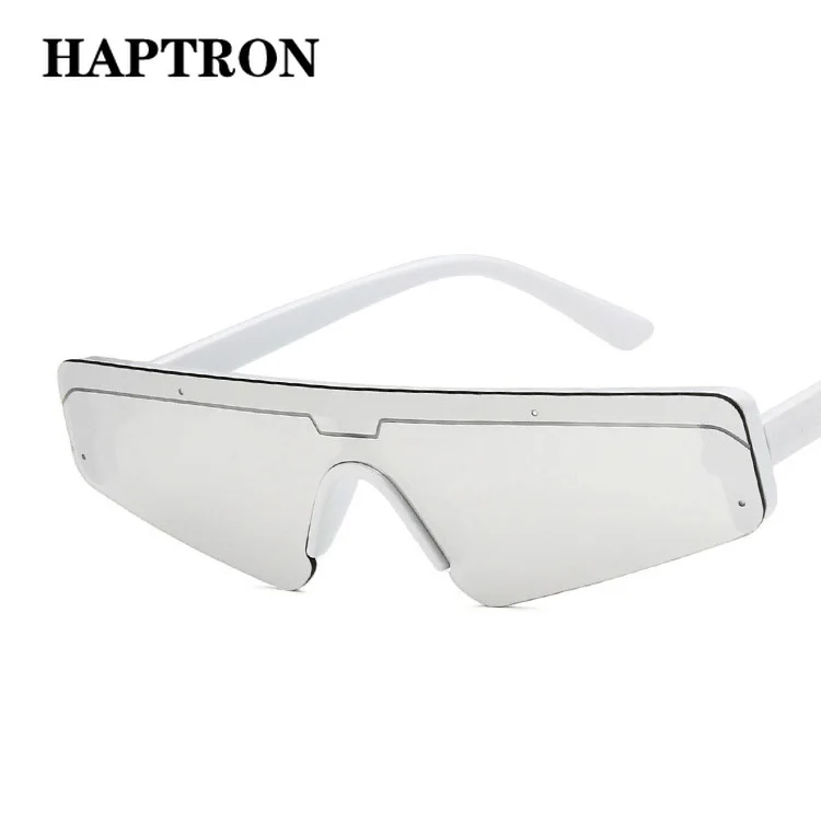 HAPTRON, модные, полуоправа, прямоугольные, квадратные солнцезащитные очки, для женщин и мужчин, Роскошные, брендовые, Ретро стиль, хип-хоп, хиппи, для вождения, солнцезащитные очки