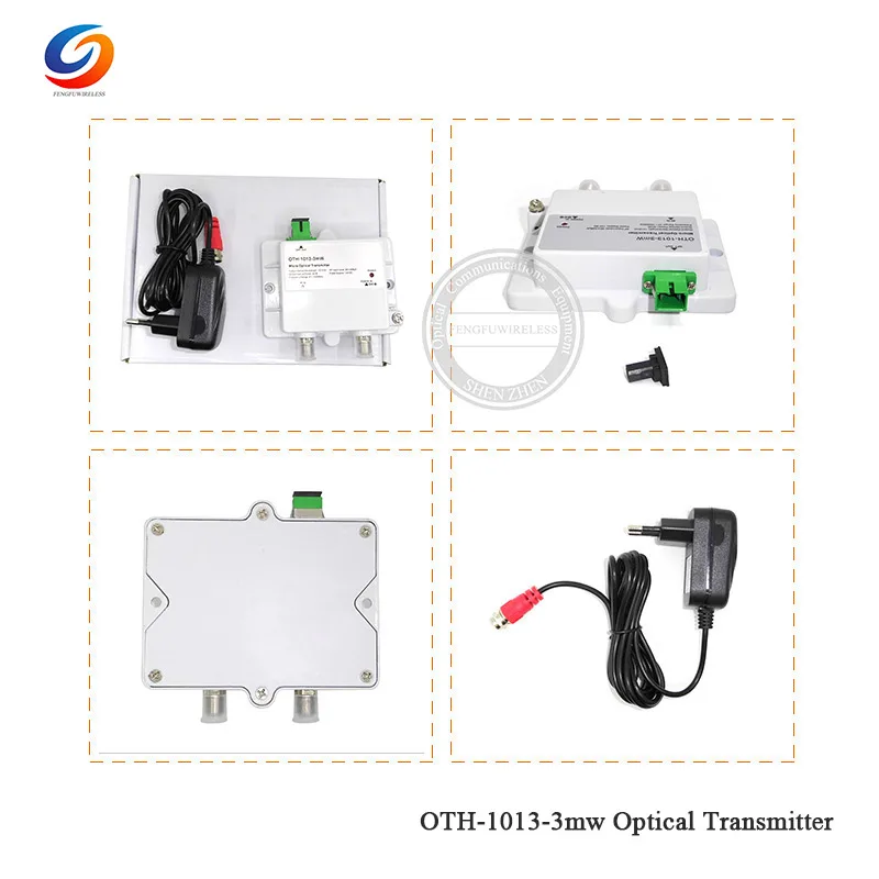 Высококачественный мини микро OTH-1013-3mW оптический передатчик CATV 1310nm 1550nm FTTH 12 V DC Лучшая цена