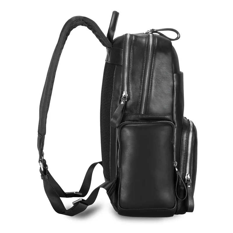 Мужской винтажный рюкзак hikinдорожная из натуральной кожи с несколькими