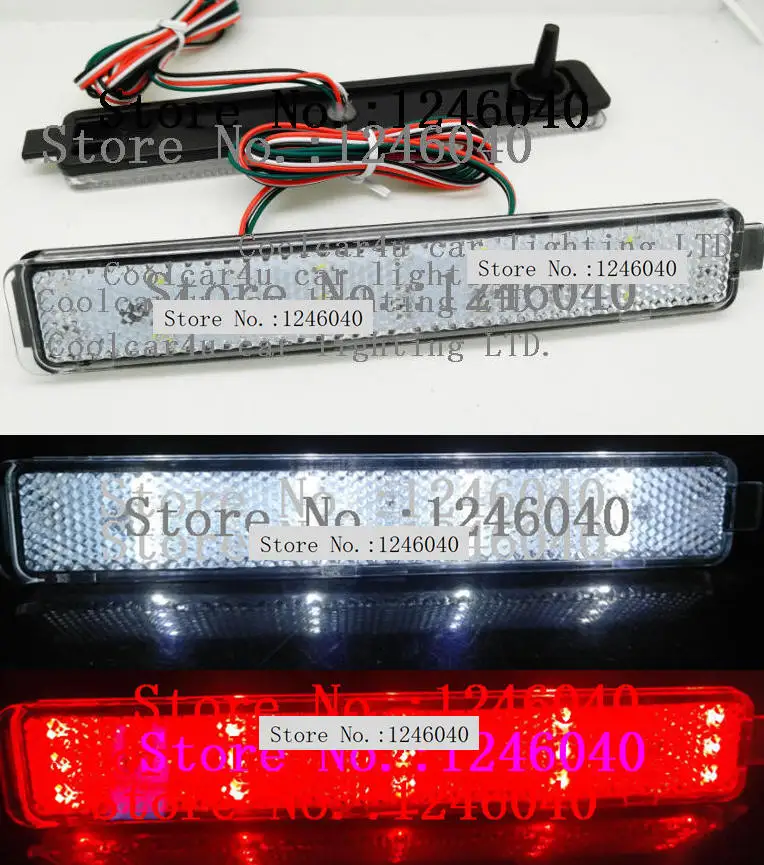 Светодиодный светильник на задний бампер для Buick Enclave Cadillac CTS Chevrolet SS Equinnox Trailblazer GMC