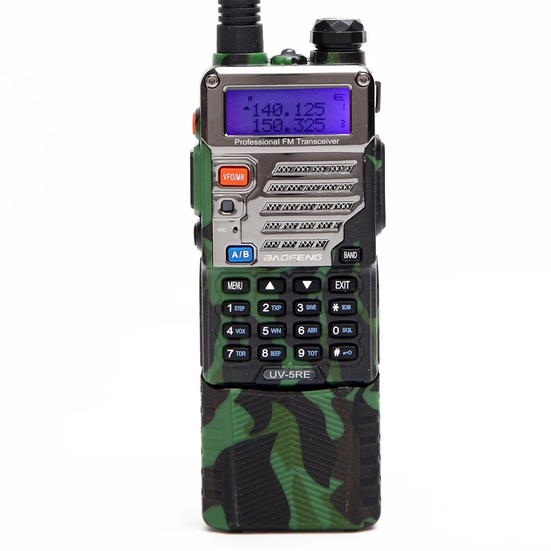 BaoFeng UV-5RE 8 Вт высокомощная портативная рация 3800 мАч 10 км УВЧ УКВ дальность пешего