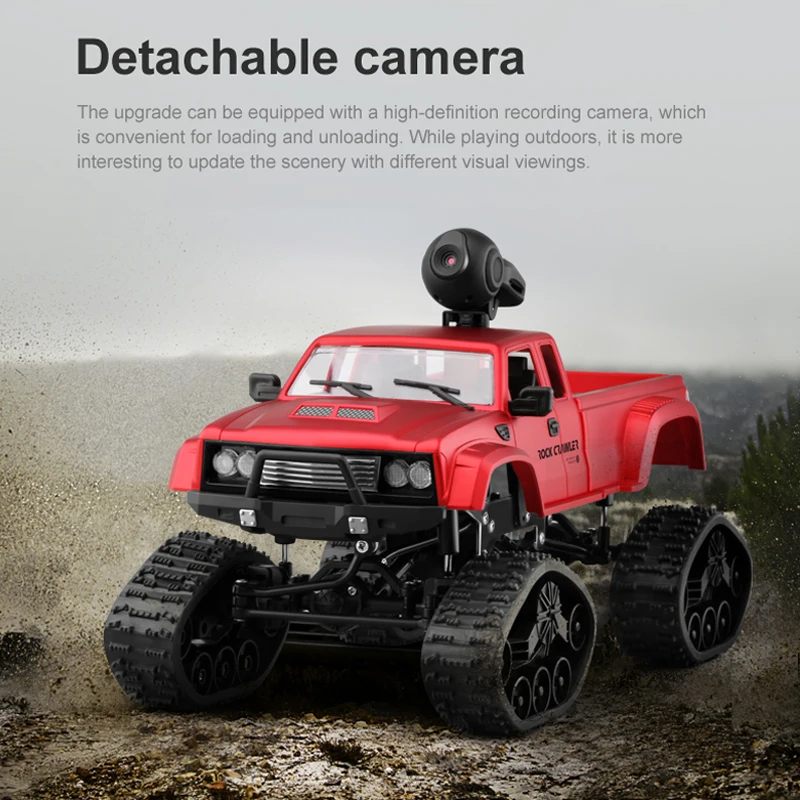 1:16 Радиоуправляемый грузовик пикап альпинистская машина 0.3MP HD Wi Fi камера Багги