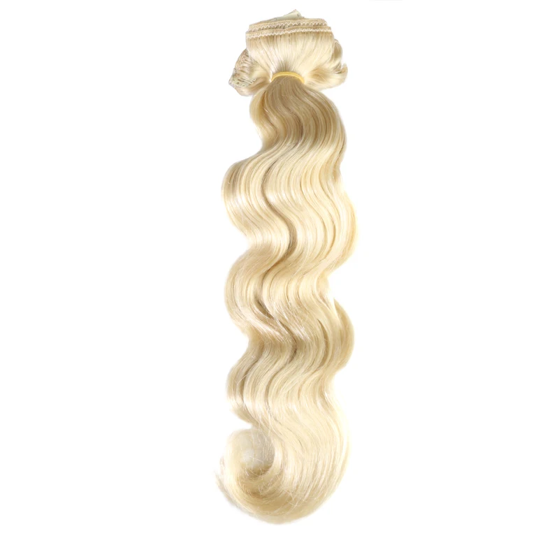 Addbeauty 120 г Комплект на всю голову 613 блондинка Цвет машина сделала Волосы Remy
