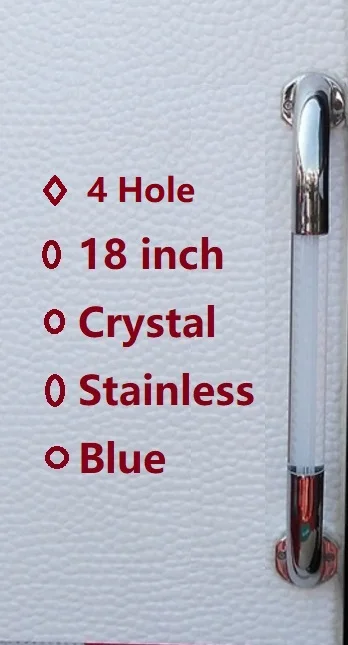 18In Crystal Blue 4H 12 В светодиодный хрустальный шкаф для лодки с подсветкой/дверной шкаф для каравана RVs Yacht - Цвет: 18In Crystal Blue 4H