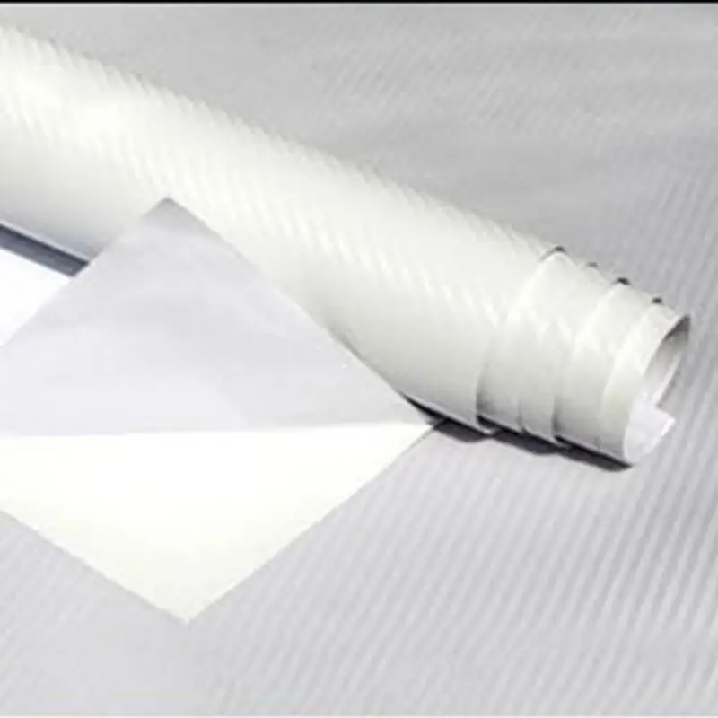 DIY 30x127 3D наклейка из углеродного волокна виниловая пленка рулон клейкая