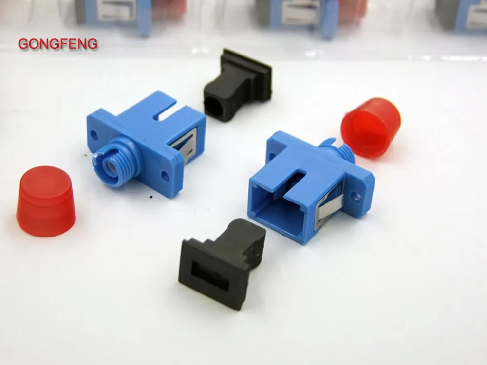 Оптовая продажа 10 шт. Новый Популярный пластиковый оптический коннектор FC/SC