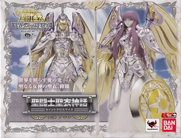 100% Оригинальный BANDAI Tamashii Наций Saint Ткань Миф фигурку-Athena от &quotSaint Seiya&quot | Игрушки и