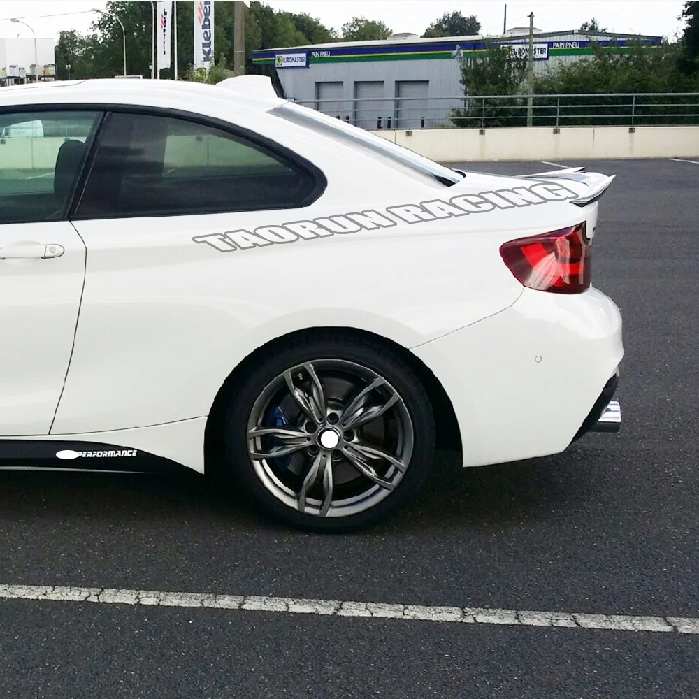 M4 Style F22 F87 задний спойлер для крыла из углеродного волокна BMW 220i 228i M235i Coupe &amp M2 2014 -