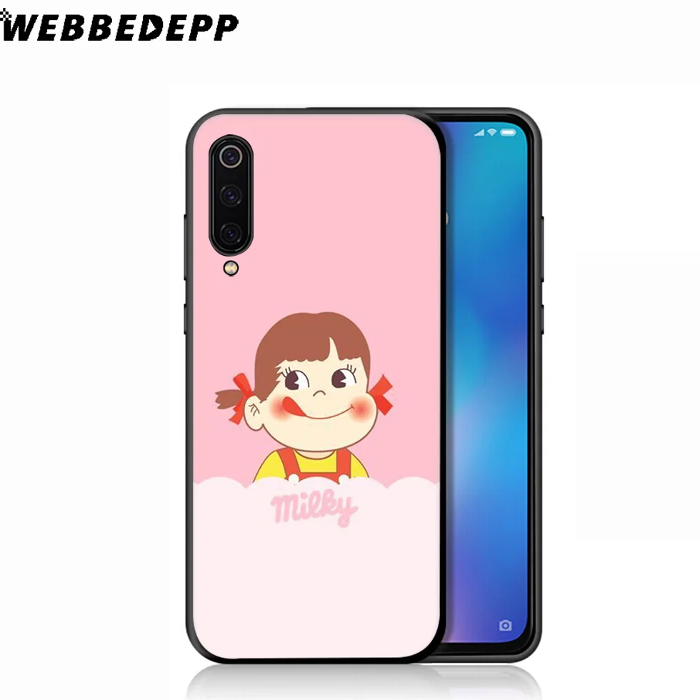 WEBBEDEPP Kawaii Milky Anime Girl Soft Case for Xiaomi Mi 9T 9 8 SE 6 A1 A2 A3 Lite MiA1 MiA2 MiA3 F1 MAX 3 Mi8 CC9E CC9 |