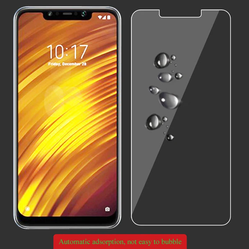 Wangcangli 2.5D 9h закаленное стекло пленка для Xiaomi Pocophone F1 защита экрана мобильного телефона Xiaomi защитное стекло защитная пленка
