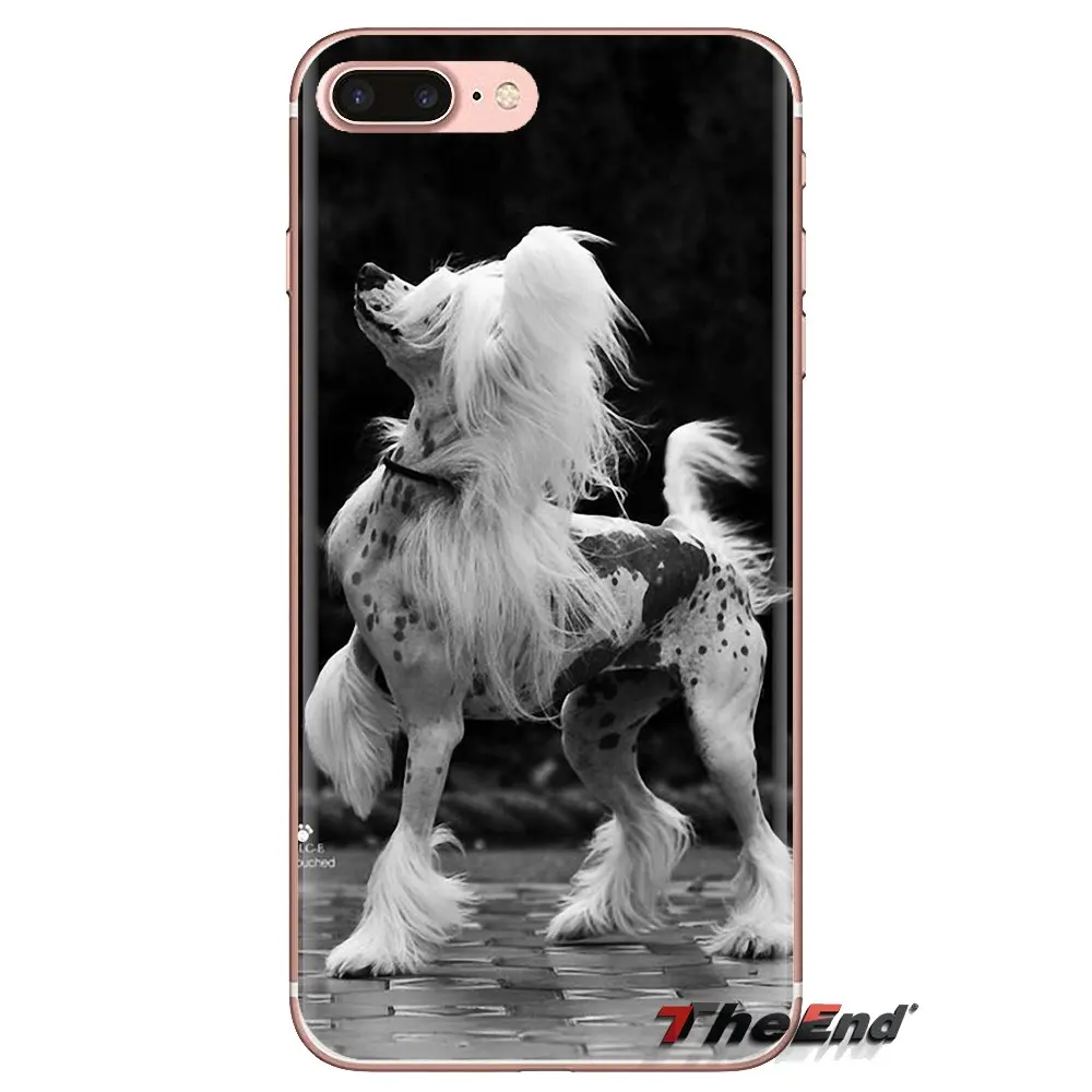 Silicone Shell Covers For Huawei Nova 2 3 2i 3i Y6 Y7 Y9 Prime Pro GR3 GR5 2017 2018 2019 Y5II Y6II Dog of breed Chinese crested |