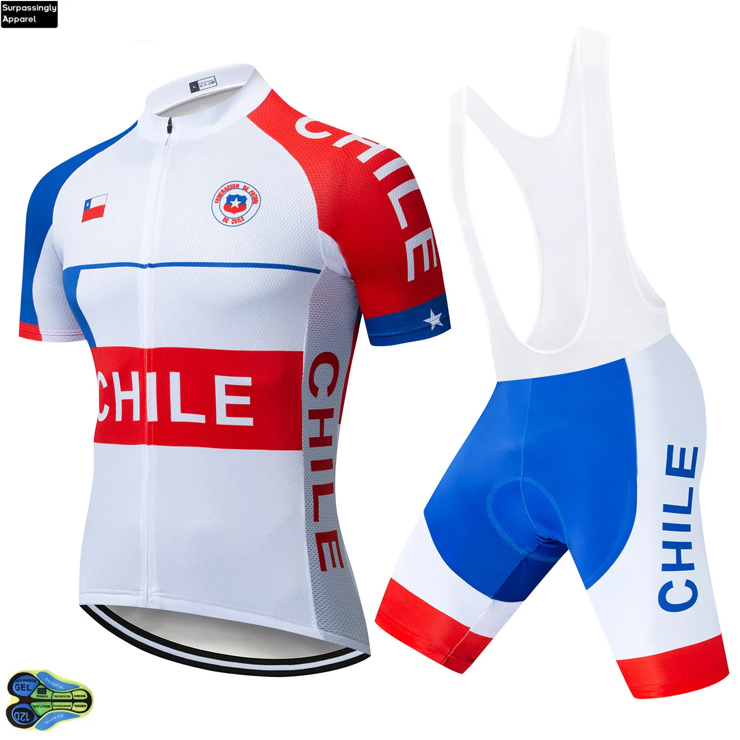 Pro Team CHILE велосипедная майка 2019 набор для велоспорта мужчин MTB Ropa Ciclismo дышащие
