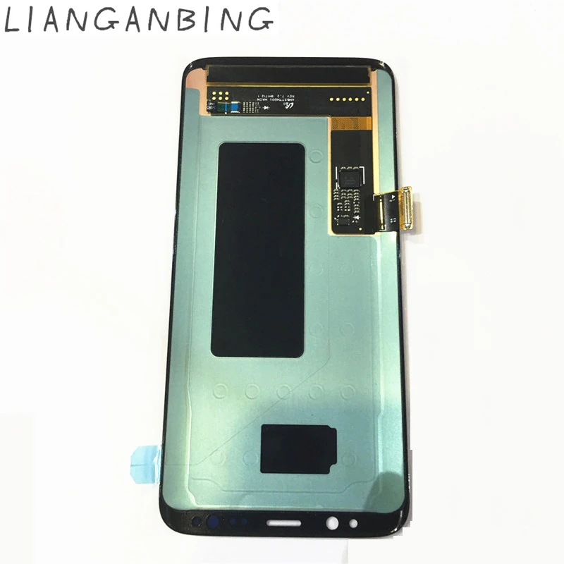 Супер AMOLED lcd S8 G950F G950FD G9500 G950U дисплей протестированный рабочий сенсорный экран в сборе для samsung Galaxy s8 lcd
