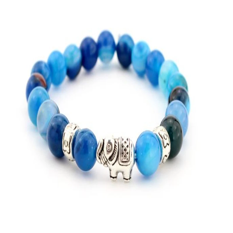Ароматный улыбка браслет Embedded фигуры животных для Для мужчин или женщин