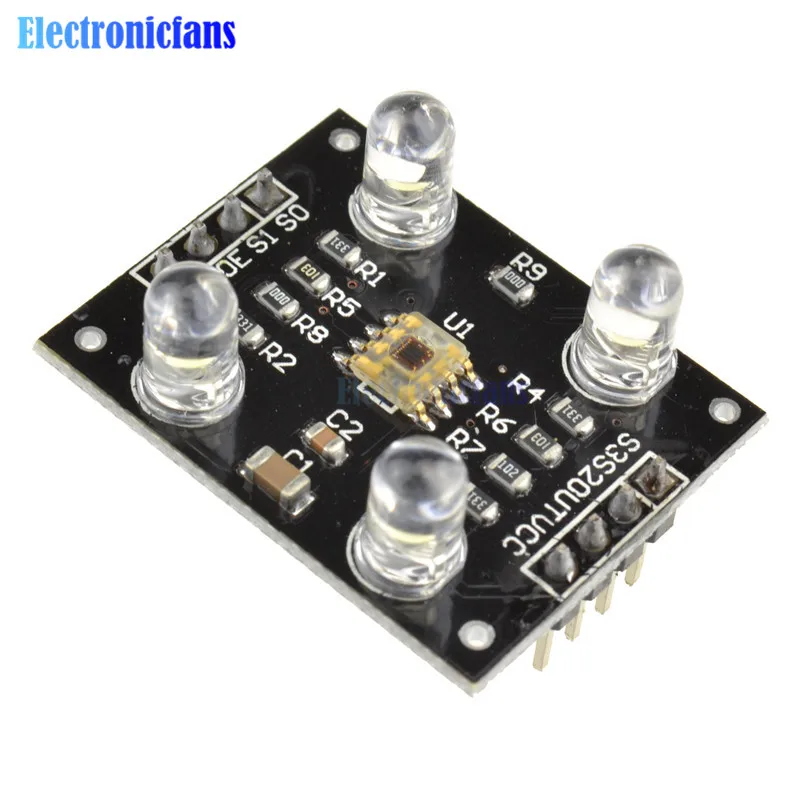 TCS230 TCS3200 датчик распознавания цвета модуль детектора для Arduino|color recognition sensor|sensor