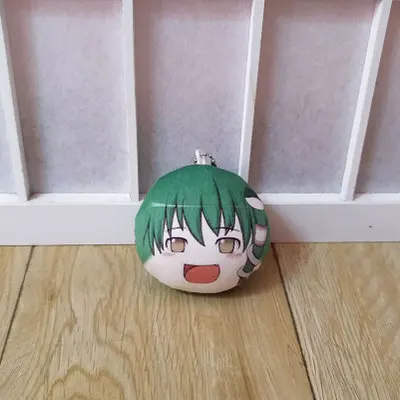 Sanae TouHou Project Toho плюшевые куклы аниме игра Reimu Marisa Sanae Yukari Shikieiki Remilia косплей игрушки мини сумка Подвески 8 см подарок - Цвет: Sanae