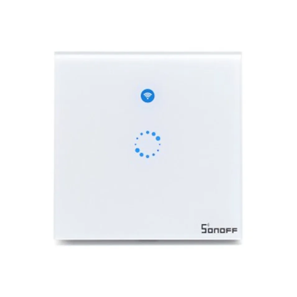 Новое поступление Sonoff T1 1 Gang 2 way WiFi умный сенсорный переключатель RF Управление