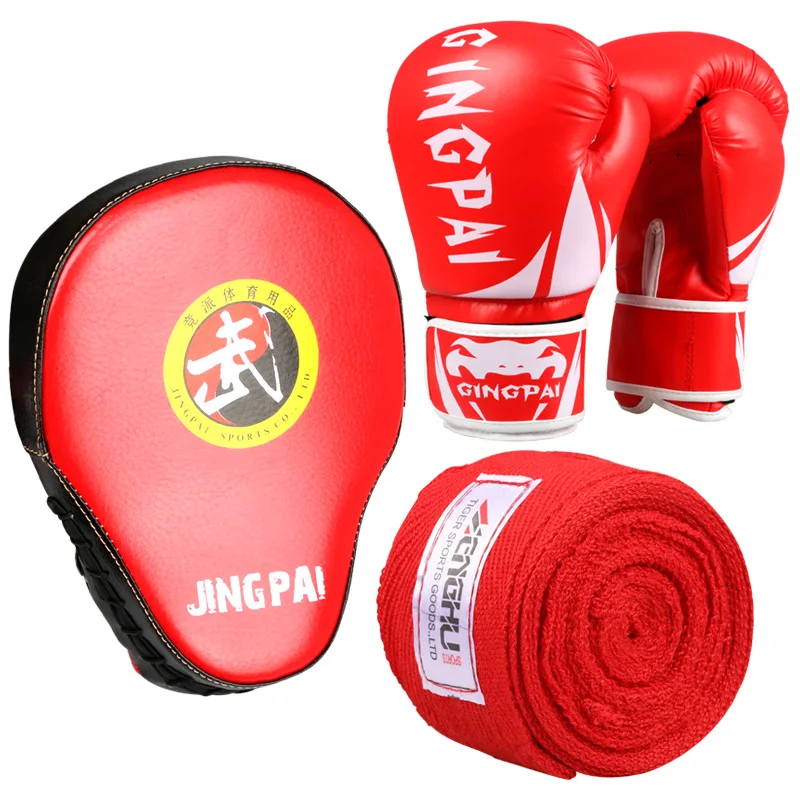 Набор тренировочных перчаток GINGPAI для взрослых и детей боксерские перчатки