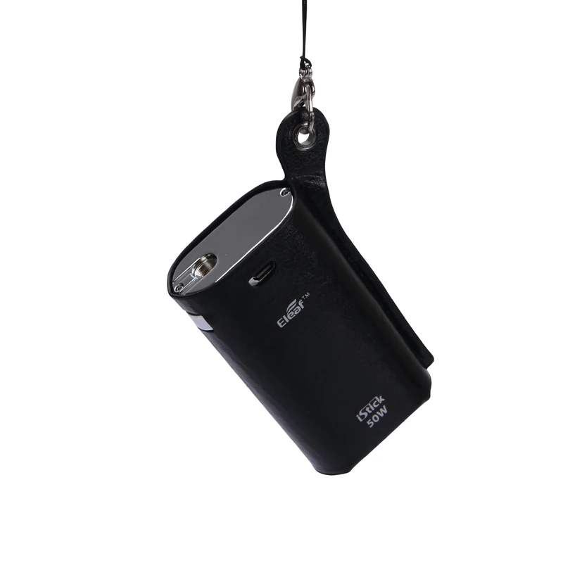 100% Оригинальный Eleaf iStick 50W кожаный чехол eCig сумка мешок для колье eGo ремешок Mod