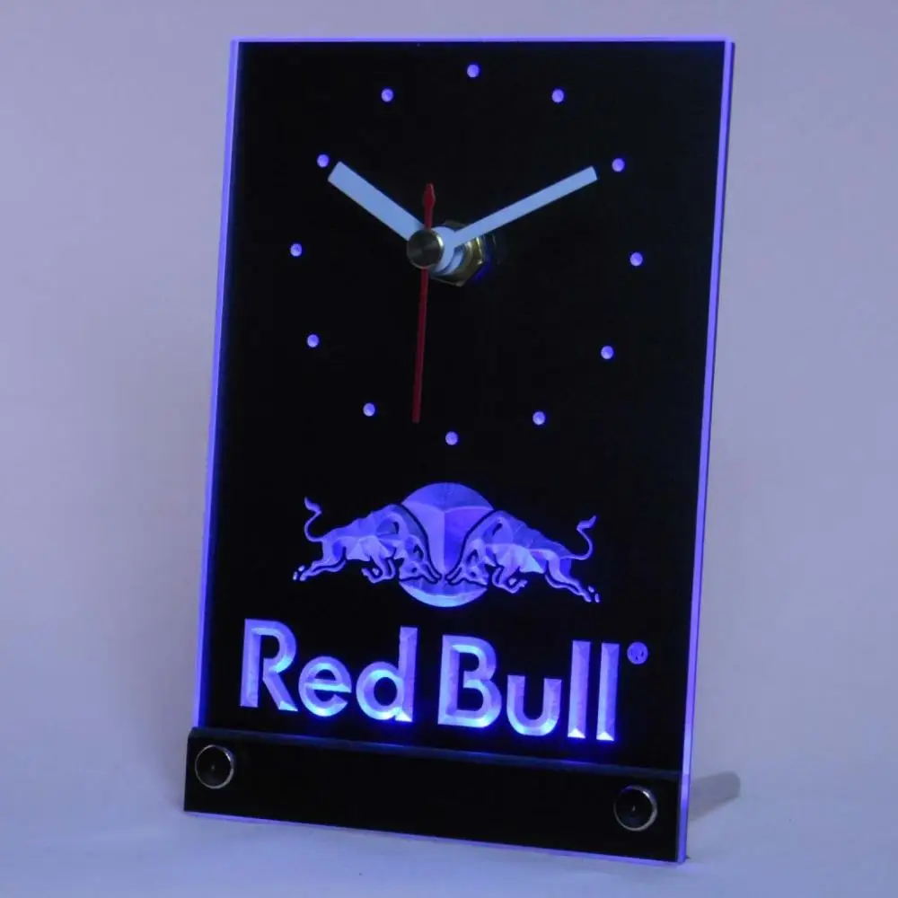 Tnc0469 Bull энергии стол для напитков стол 3D светодиодный часы