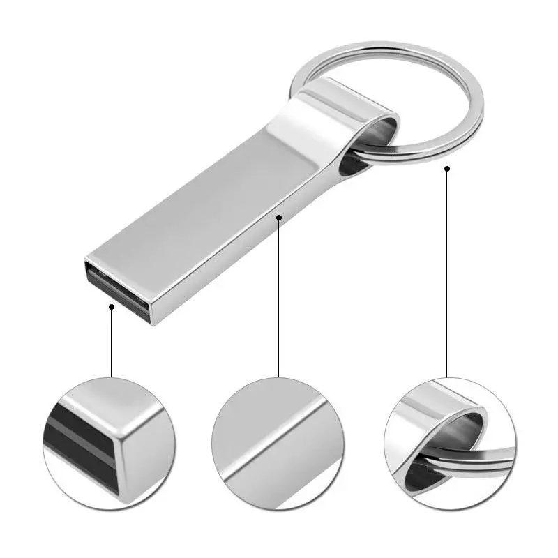 Горячая Распродажа металлический USB флеш накопитель 128 ГБ 64 32 16 8 memoria usb флэш диск