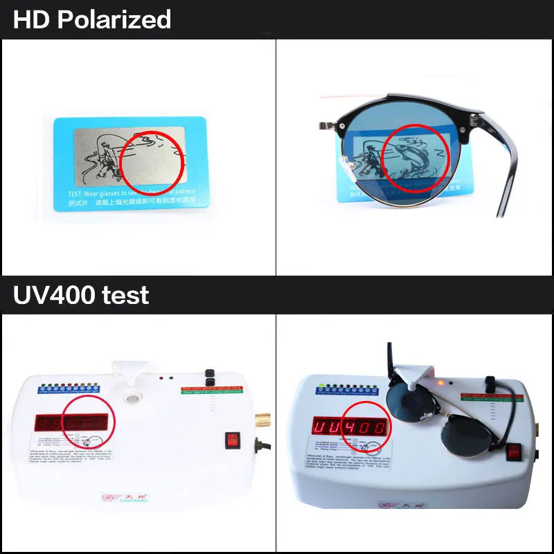 2020 HD Поляризованные новые мужские и женские модные солнцезащитные очки
