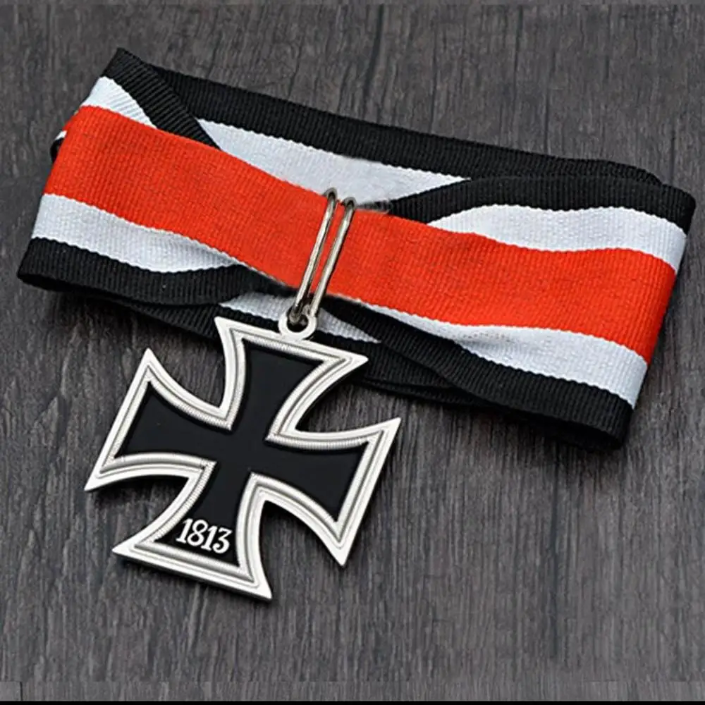 Высокое качество WW2 немецкая медаль Железный крест Рыцарь крест 1939 1813 EK2 значок с сертификатом