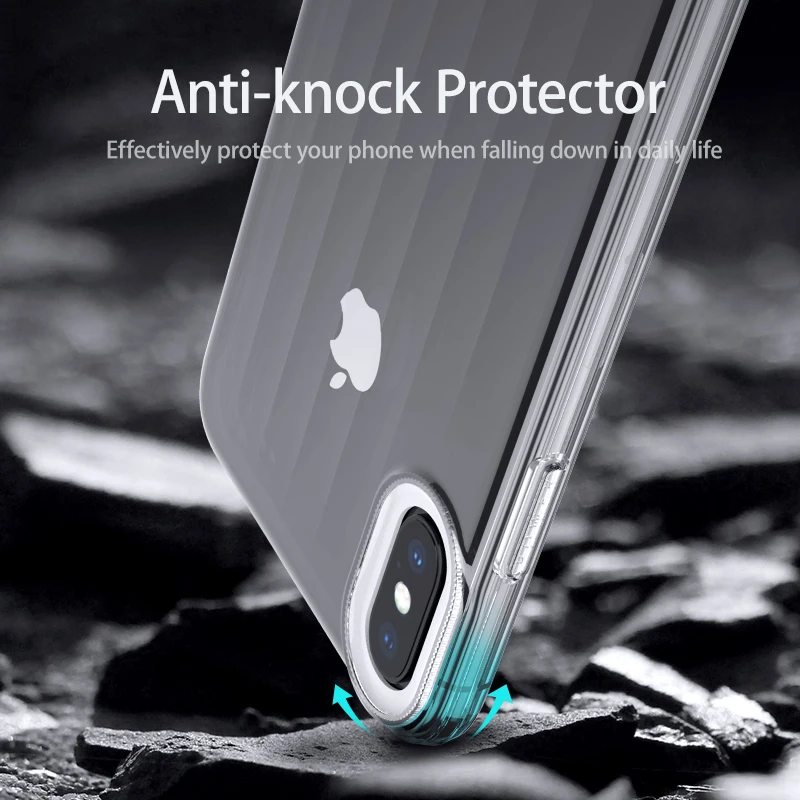 FLOVEME Protection Case for iPhone XS MAX X Soft Silicone Clear Phone Cover Bumper Capa Funda | Мобильные телефоны и