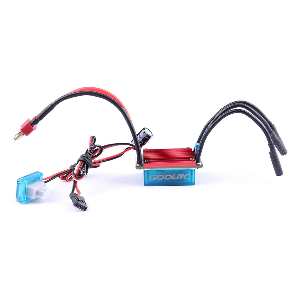 Оригинальный Бессенсорный бесщеточный двигатель GoolRC S2435 1/16 кВ и 25 А ESC
